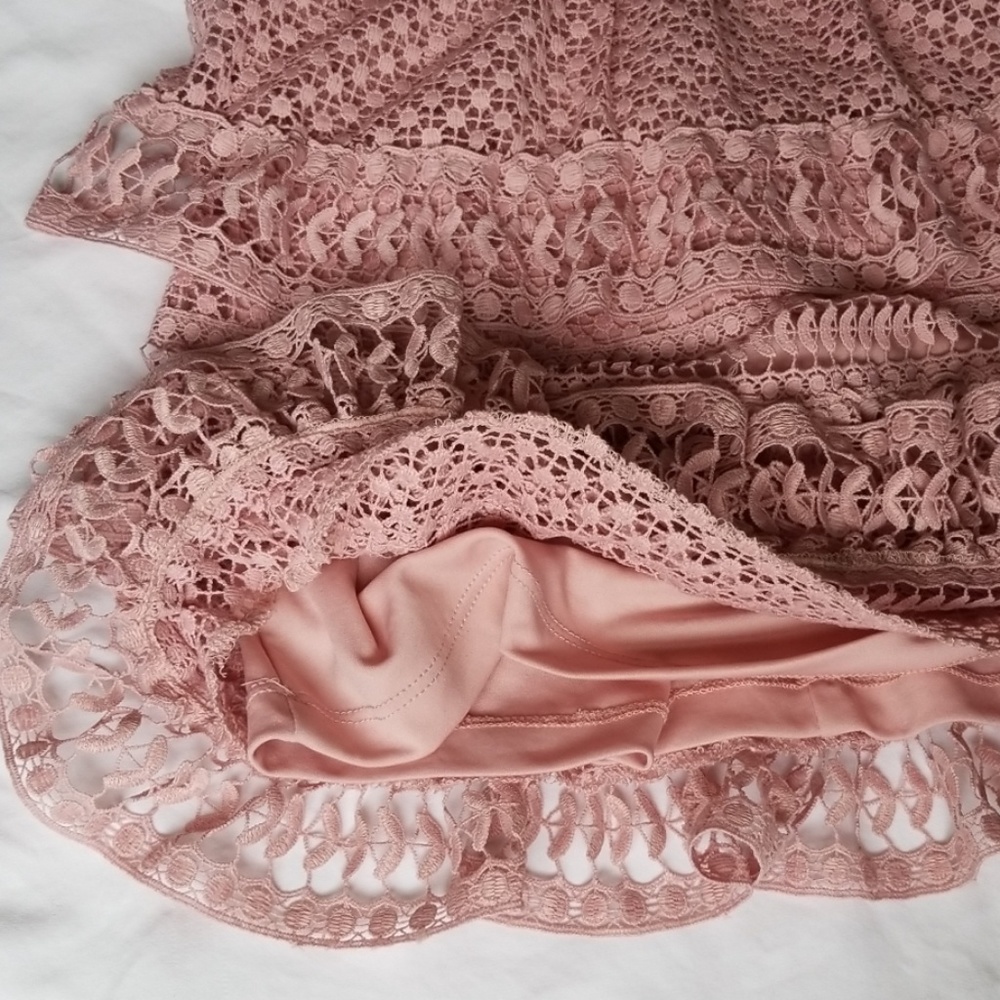 Romeo and Juliet Couture crochet lace dress Small - Picture 5 of 8